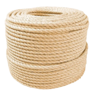 Corda de Sisal Natural Rolo 100m e 220m Diversas Bitolas 6mm a 50mm